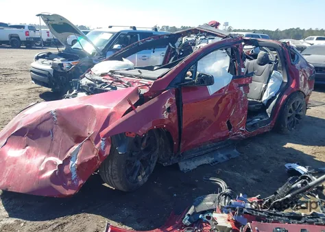 2023 Tesla Model X Dual Motor All-Wheel Drive/Standard Range из США, поврежденный, VIN 7SAXCDE57PF429460